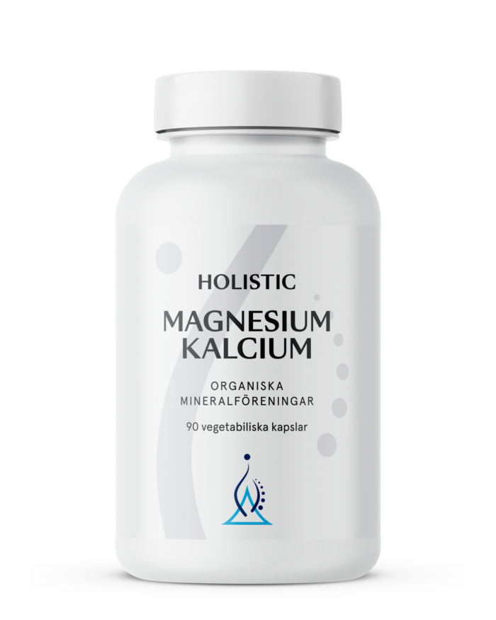 Holistic Magnesium/Kalcium 80/40mg, 90 kapslar